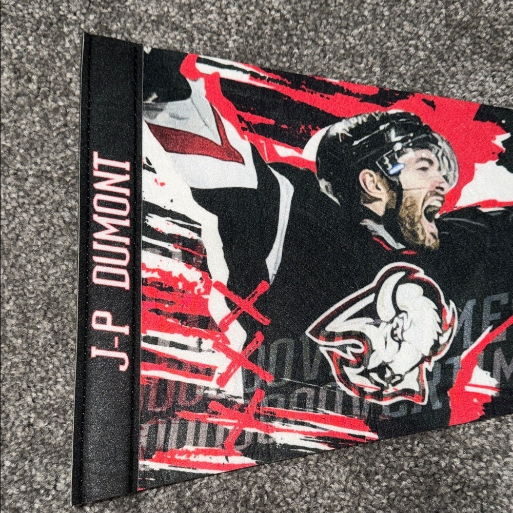 Buffalo Sabres JP Dumont Souvenir Flag - Picture 2 of 3